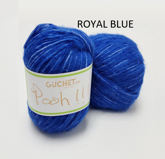 COTTON, ACRYLIC, NYLON - POOH —  - Yarns, Patterns and Accessories