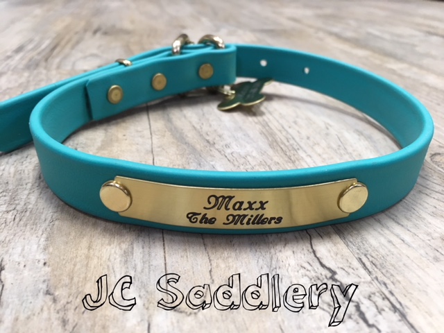 dog collar with name