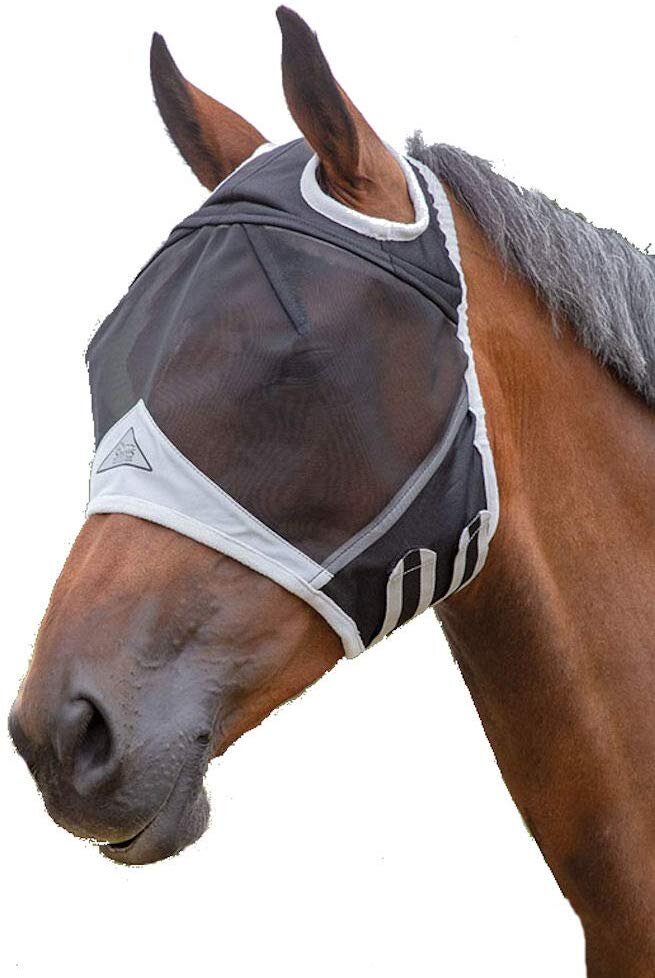 Shires Fine Mesh Fly Mask with Ears 