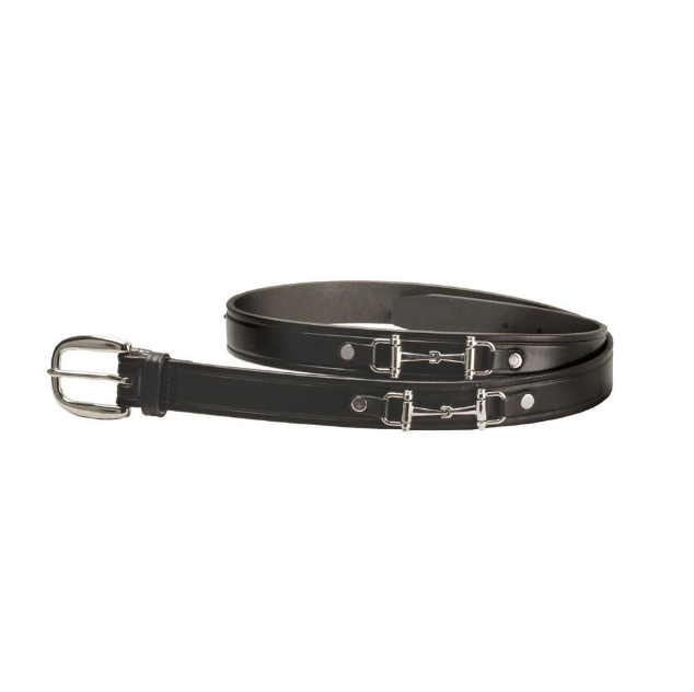 【TORY LEATHER】 1 SNAFFLE BIT BELT 30 in Amazon.com : Tory Leather 1 Inch Snaffle Bit Belt 1x24 Black