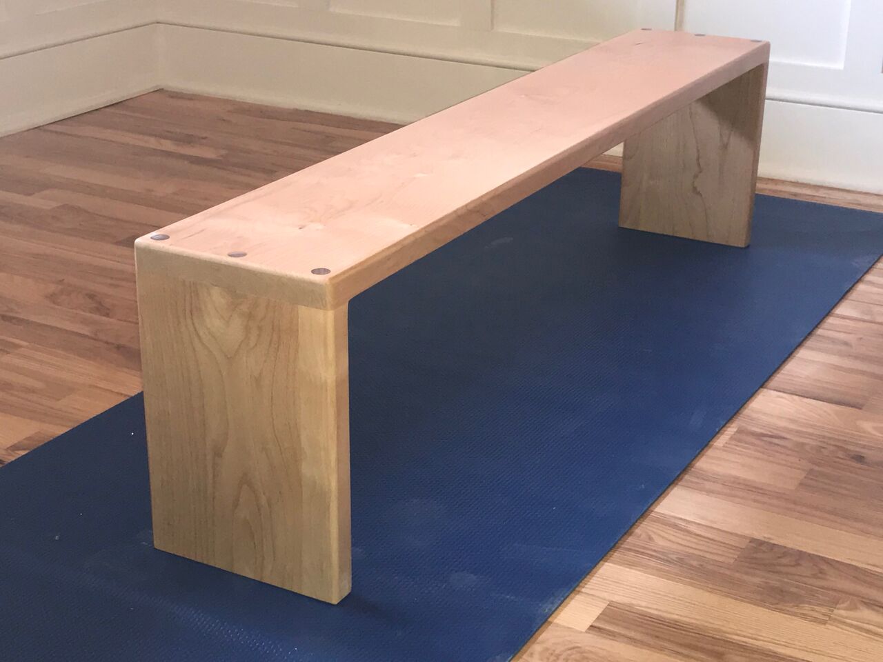 Narrow Setu Bandha Bench Pine Tree Yoga Llc