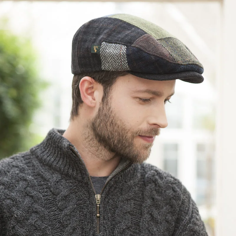 beard and flat cap