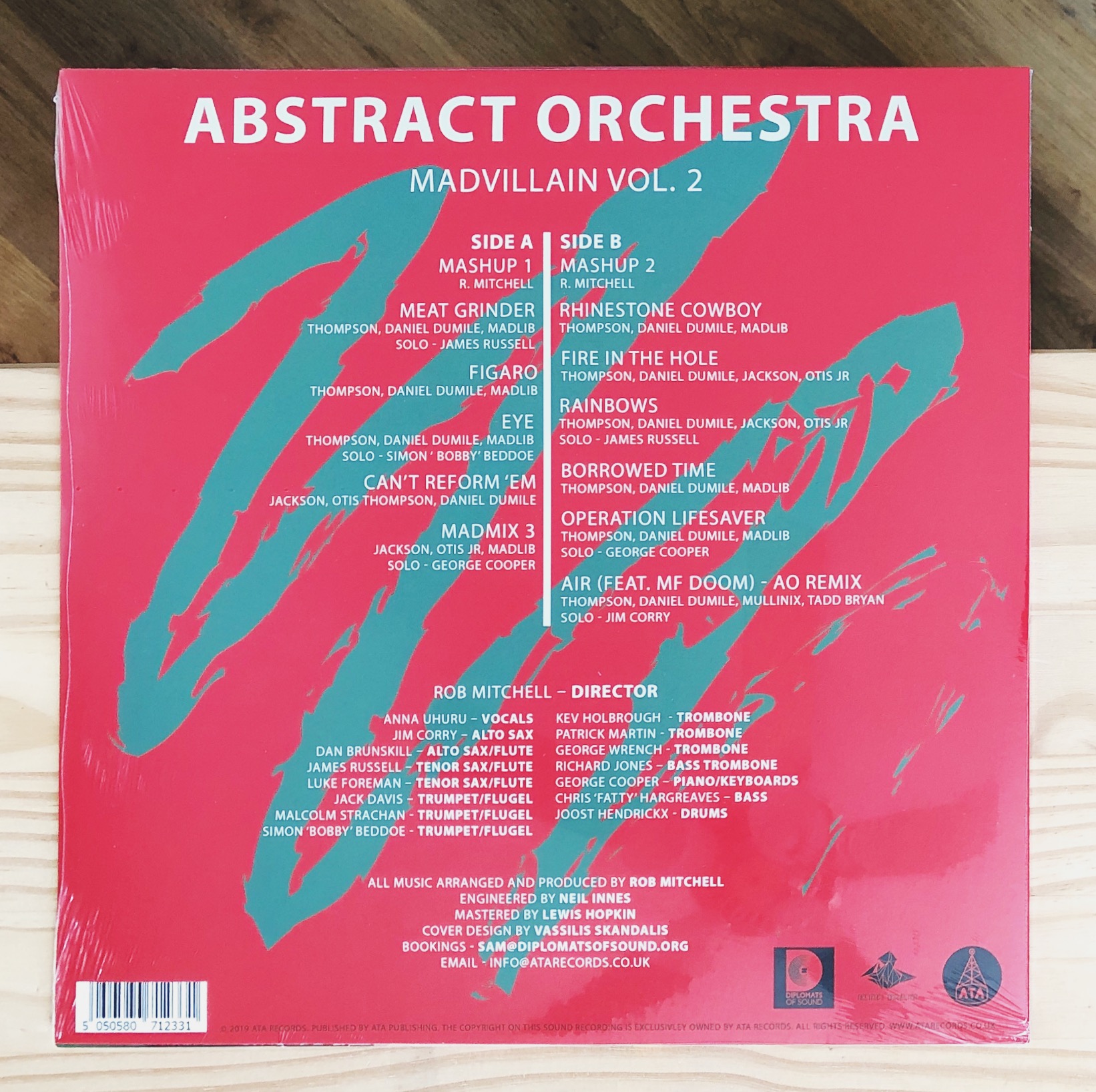 Madvillain Vol 2 Abstract Orchestra South Rhodes Records