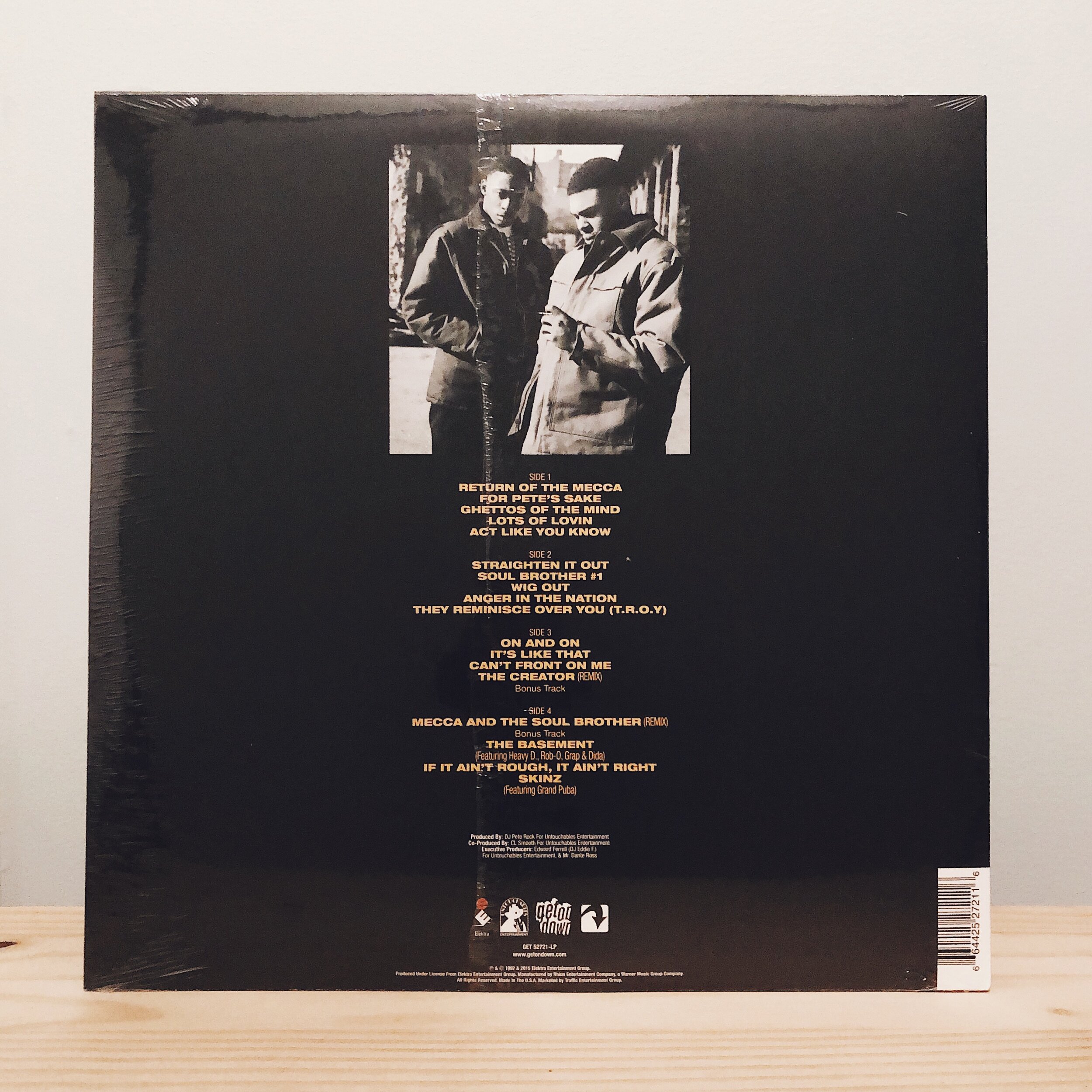 Mecca And The Soul Brother Pete Rock And C L Smooth South Rhodes Records