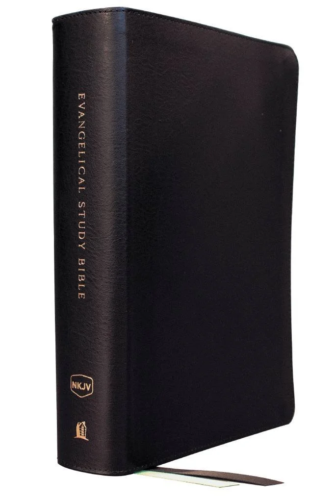 New King James Version Evangelical Study Bible **Black