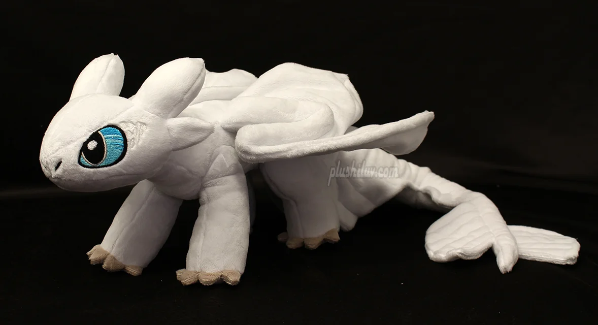 httyd light fury plush