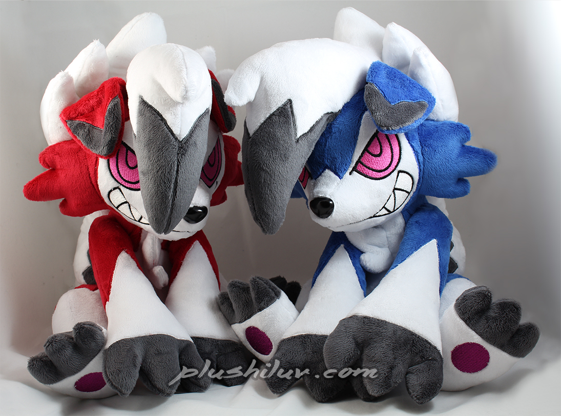 midnight lycanroc plush