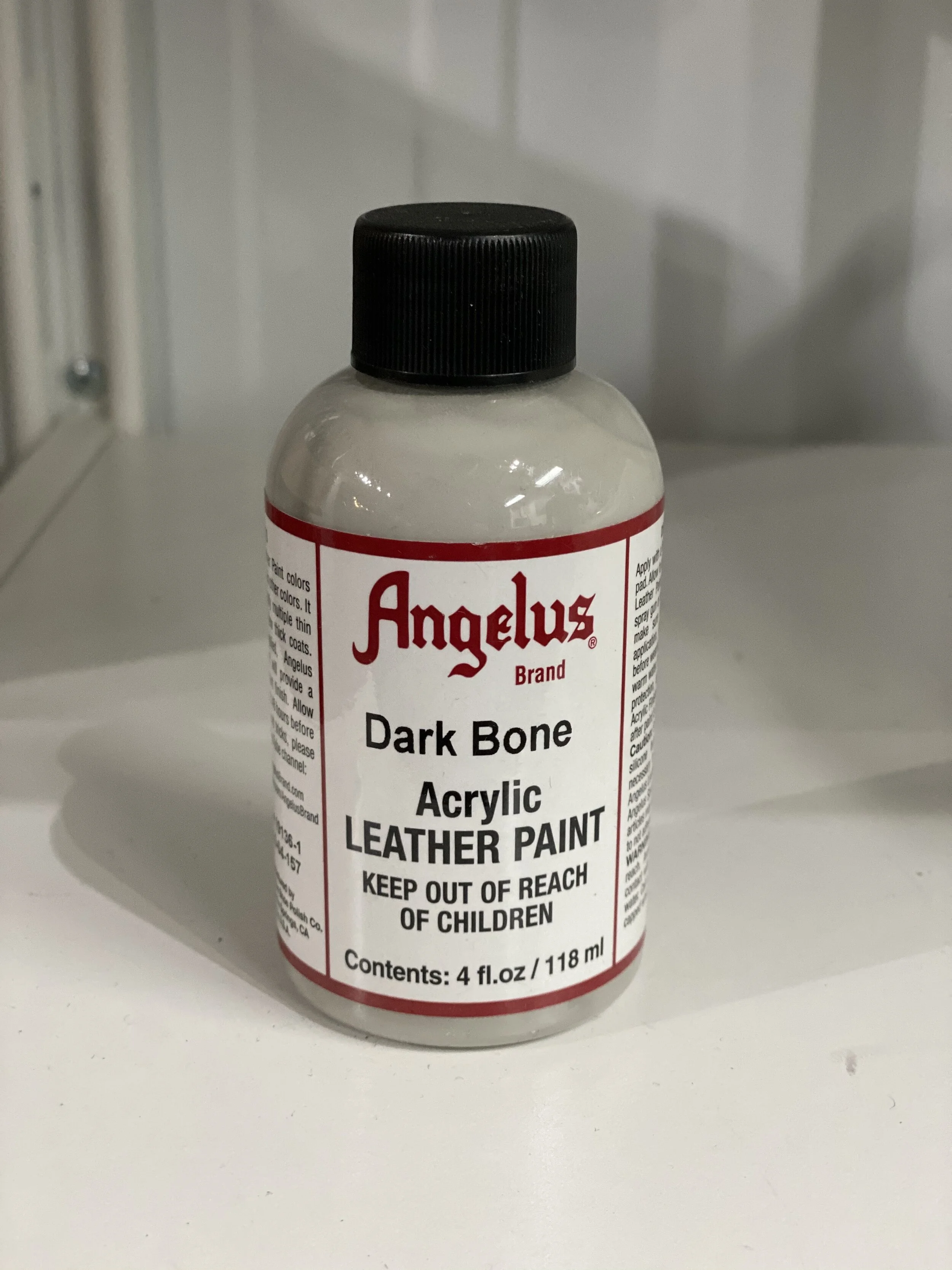 angelus leather paint bone