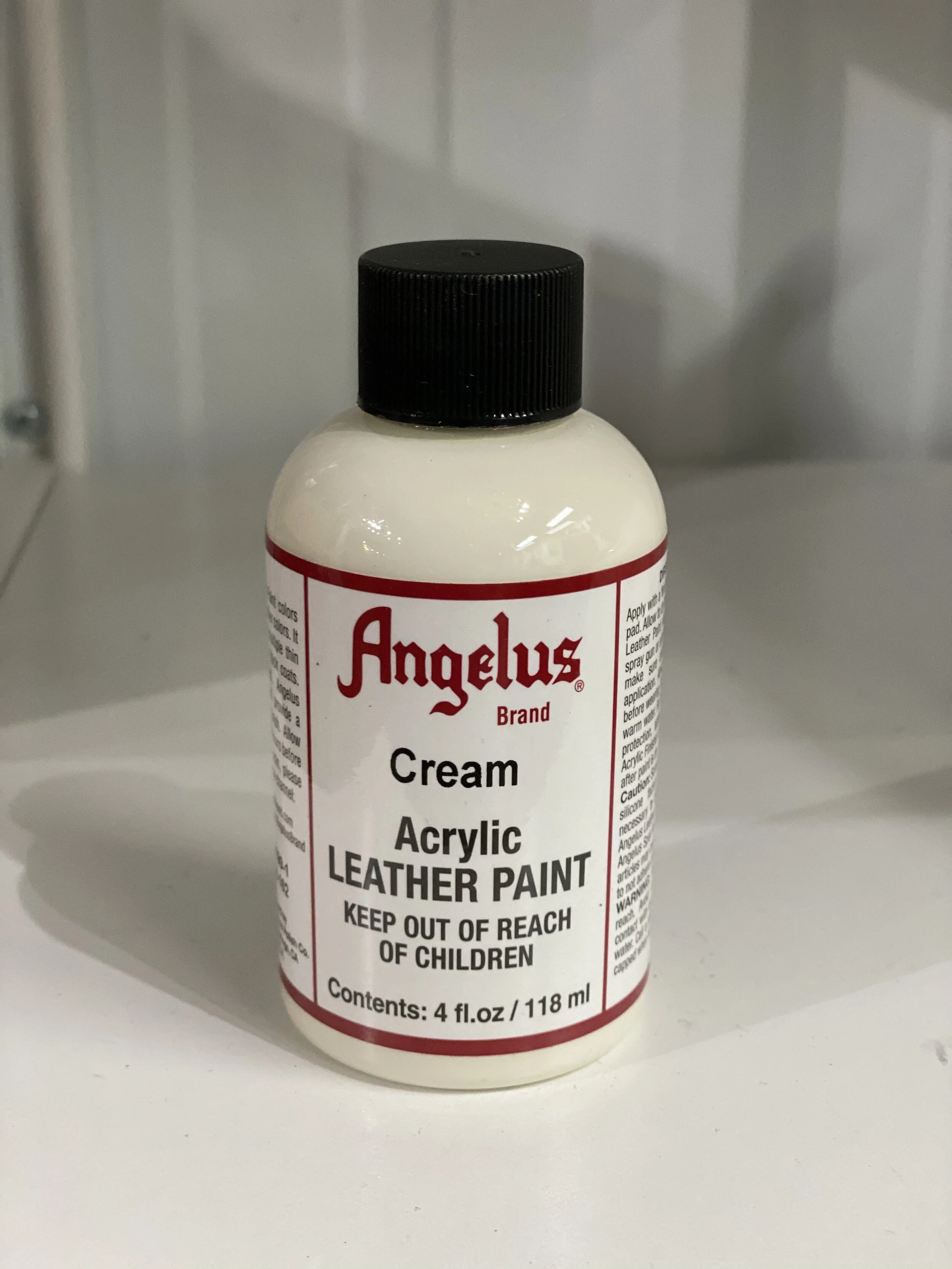 leather paint cream