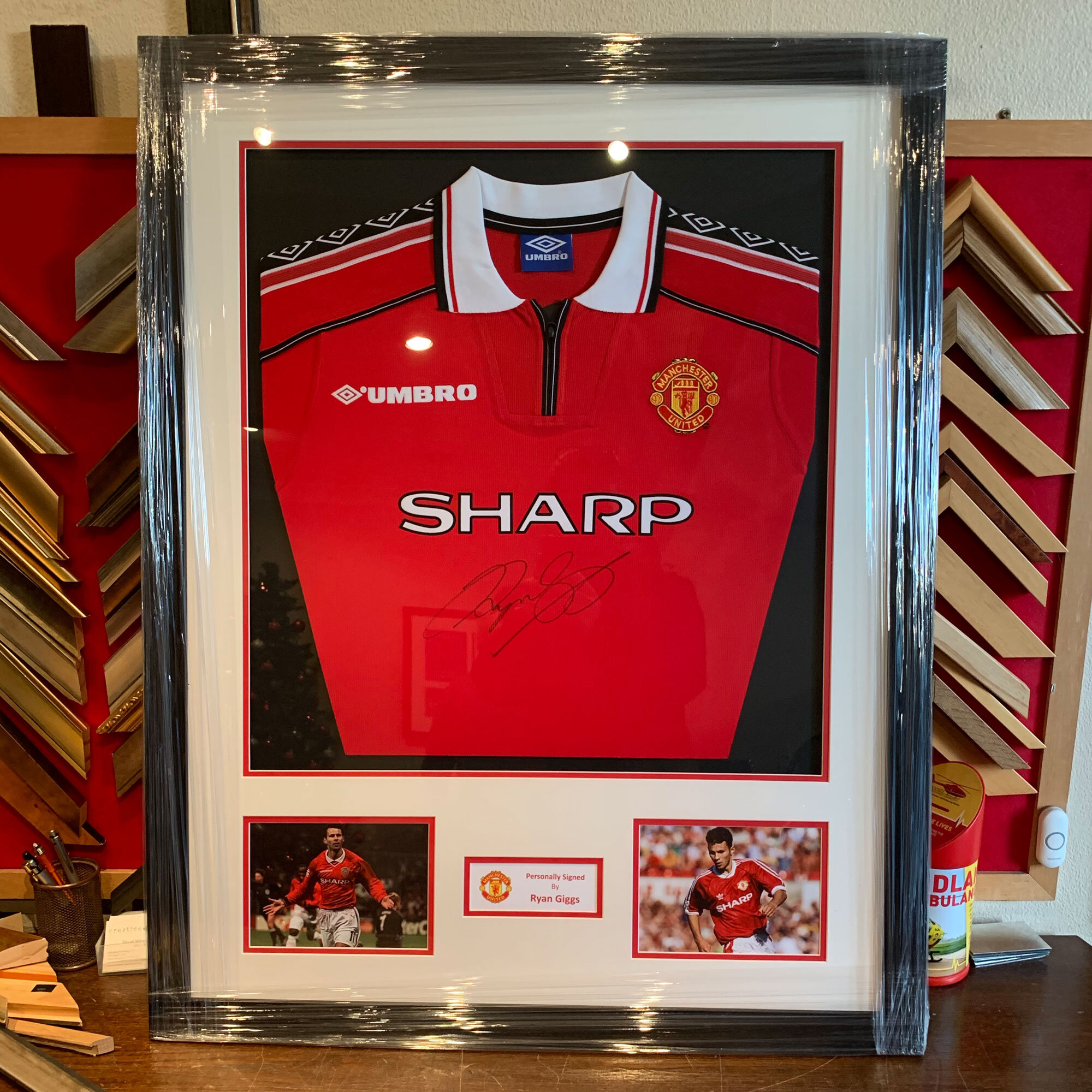 ryan giggs signed jersey