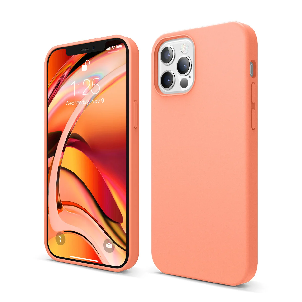 6.1 Dise/ño Anti-Deslizante Protecci/ón Carcasa TPU Flexible Antigolpes elago Cushion Funda Compatible con iPhone 12 y Compatible con iPhone 12 Pro Funda Jean Ind/ígo