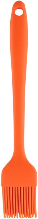 Rwm Basting Brush - Grilling BBQ Baking, Pastry and Oil Stainless Steel  Brushes with Back up Silicone Brush Heads(Orange) for Kitchen Cooking 