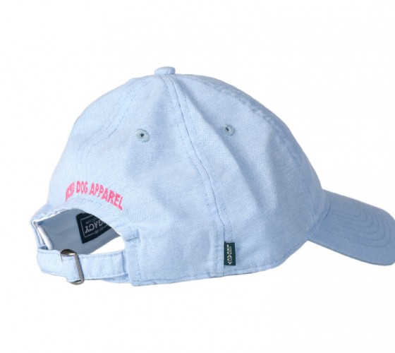 light blue golf hat