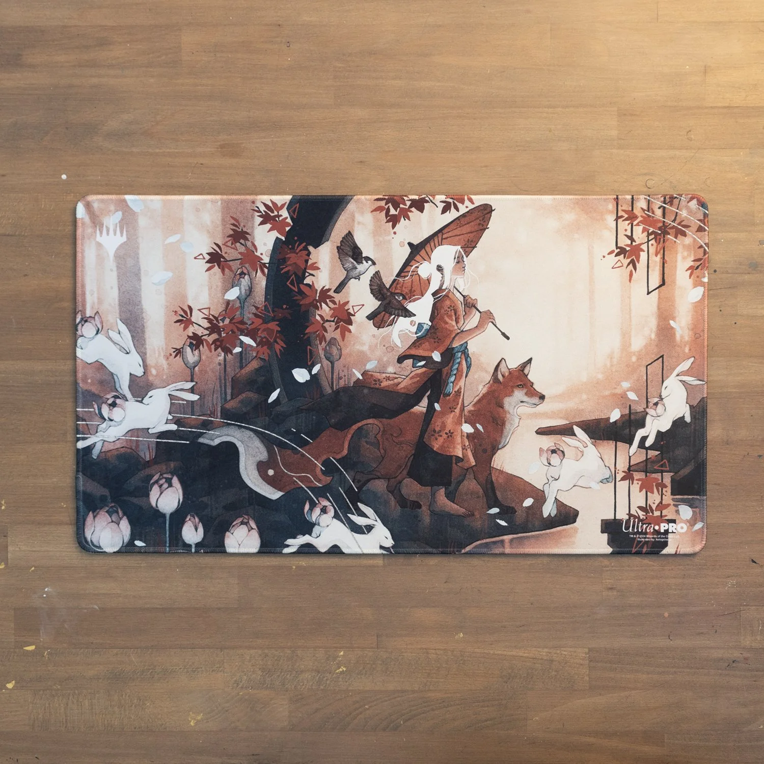 未使用】MTG 苦花 サインド ステッチ加工 プレイマット UltraPro製
