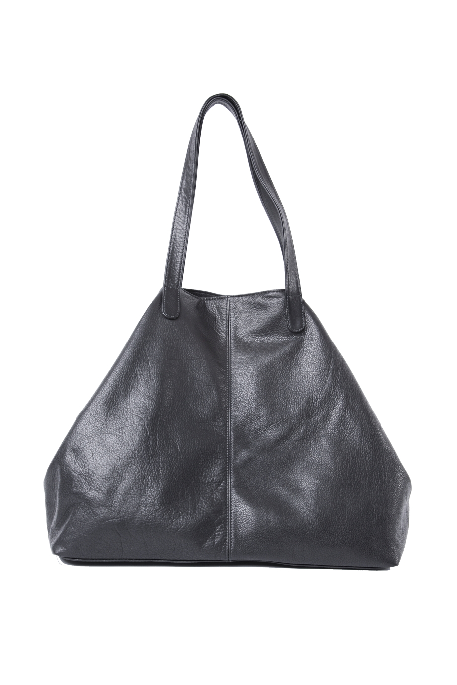 oversized black tote