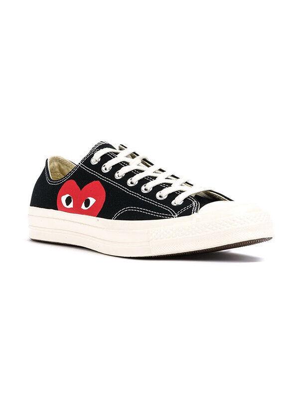 converse noir cdg