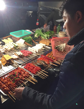 夜市,成都