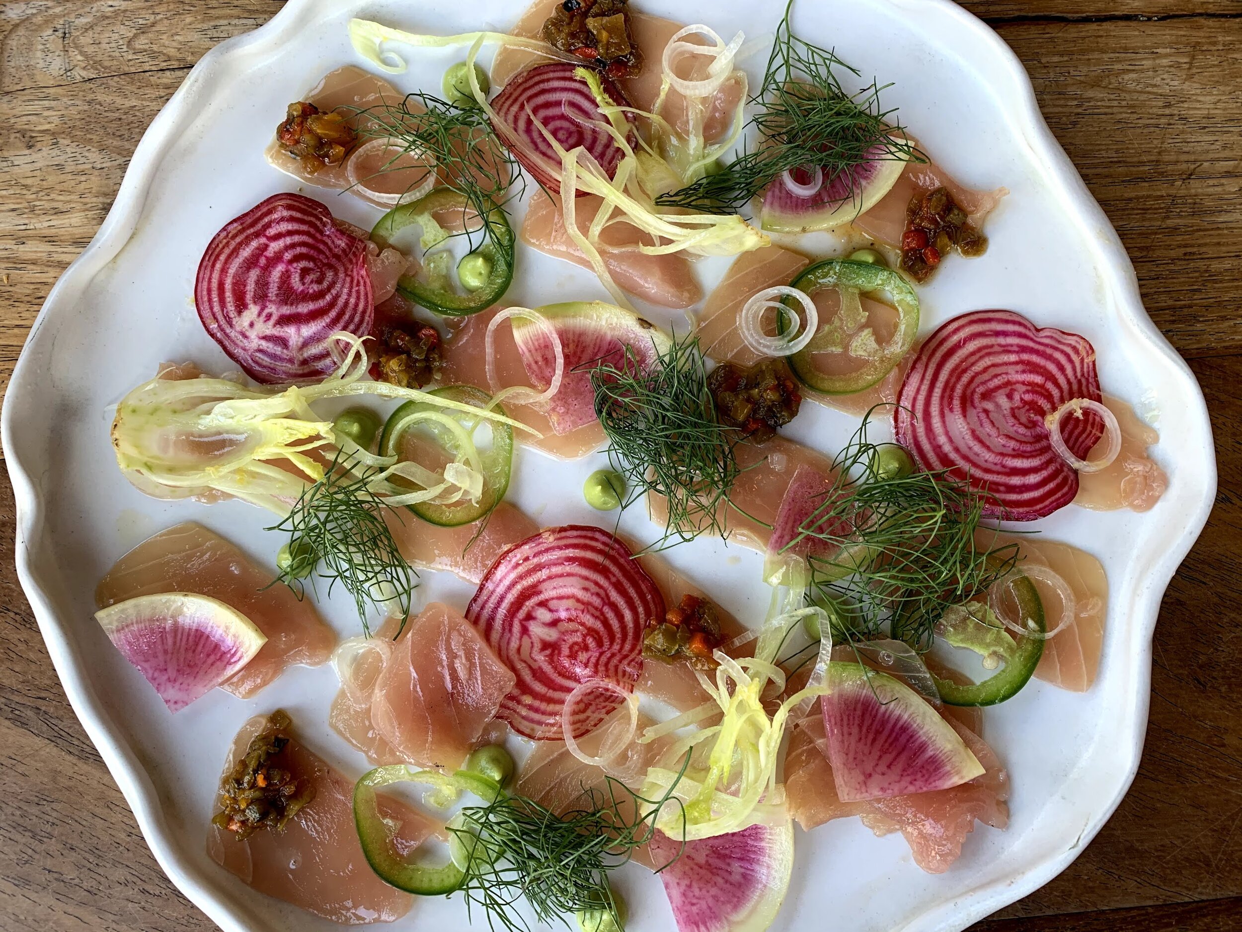一个精美的sashimi @ alcalde