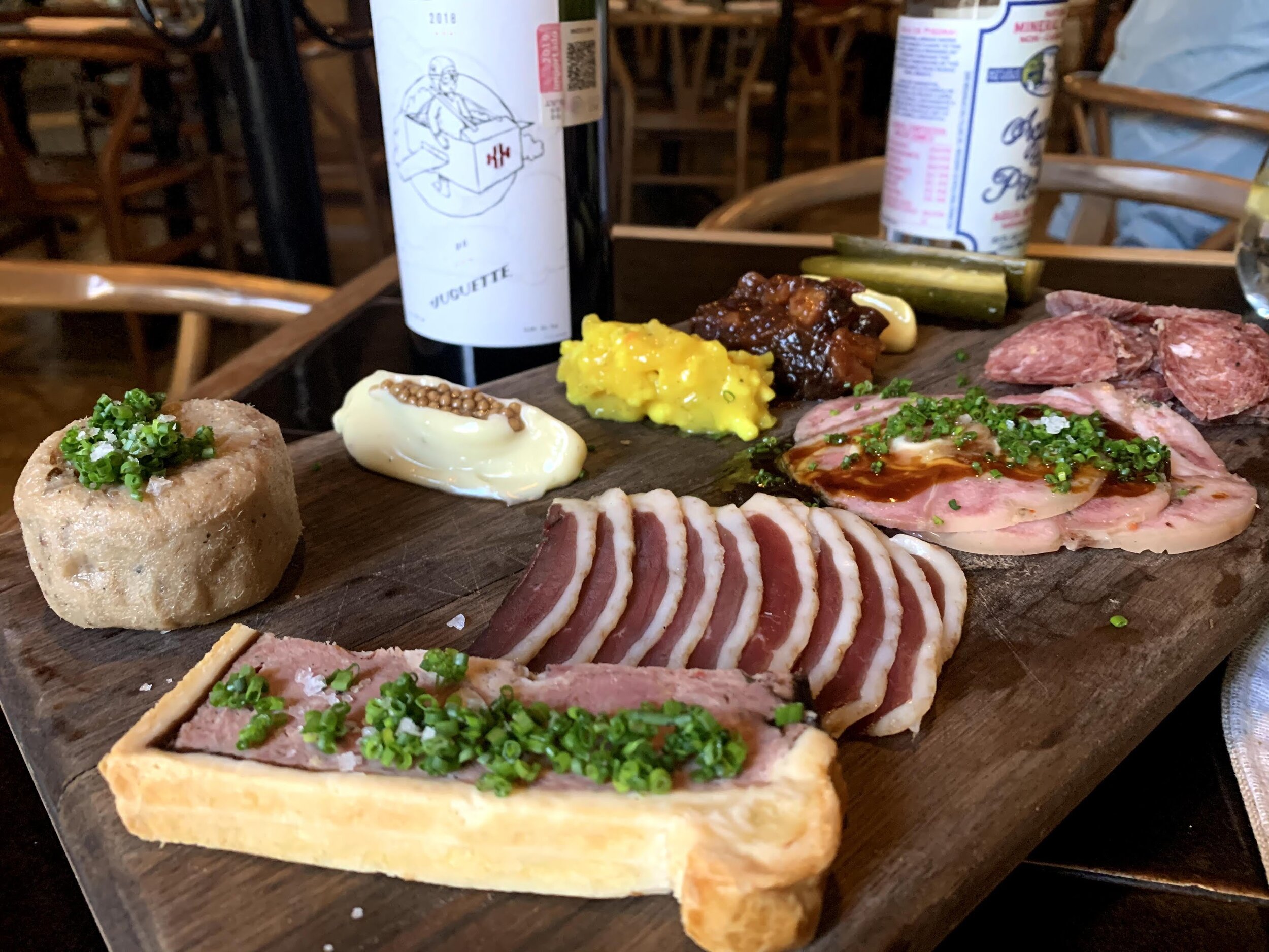 房子制作的Charcuterie @ Great