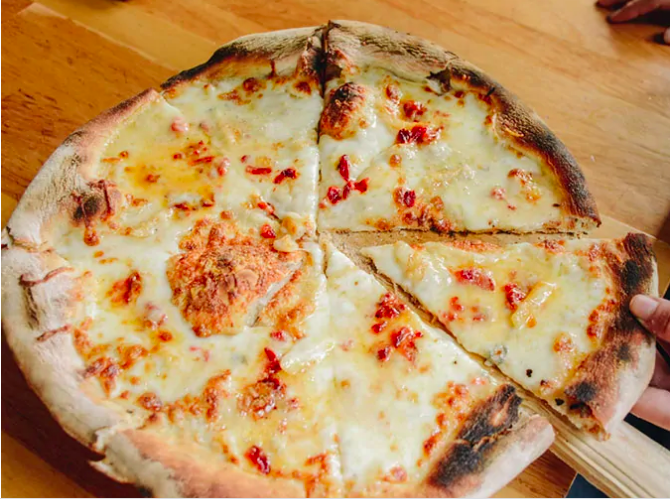 Osteria的披萨8照片Courtesy Andrea Cinta for local.mx