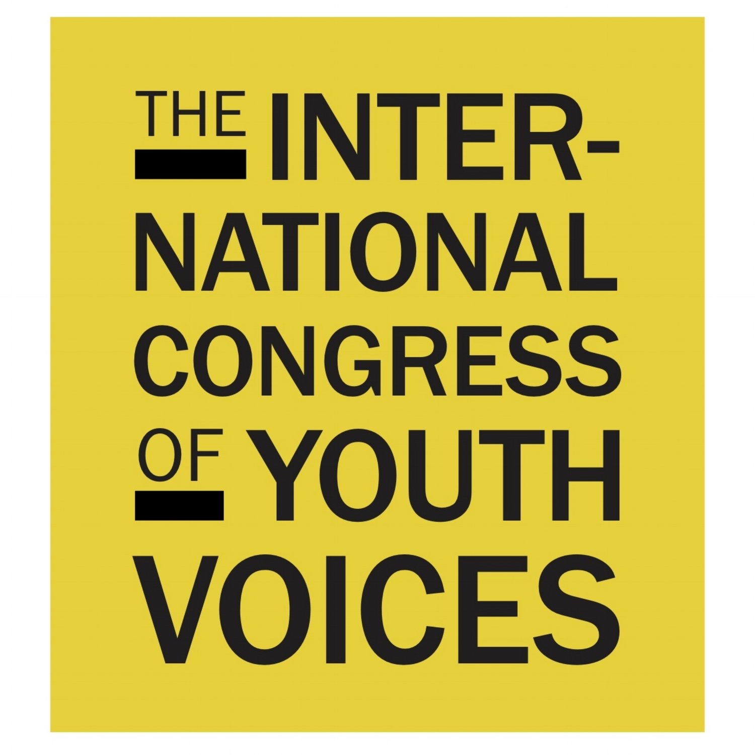 THE INTERNATIONAL CONGRESS OF YOUTH VOICES