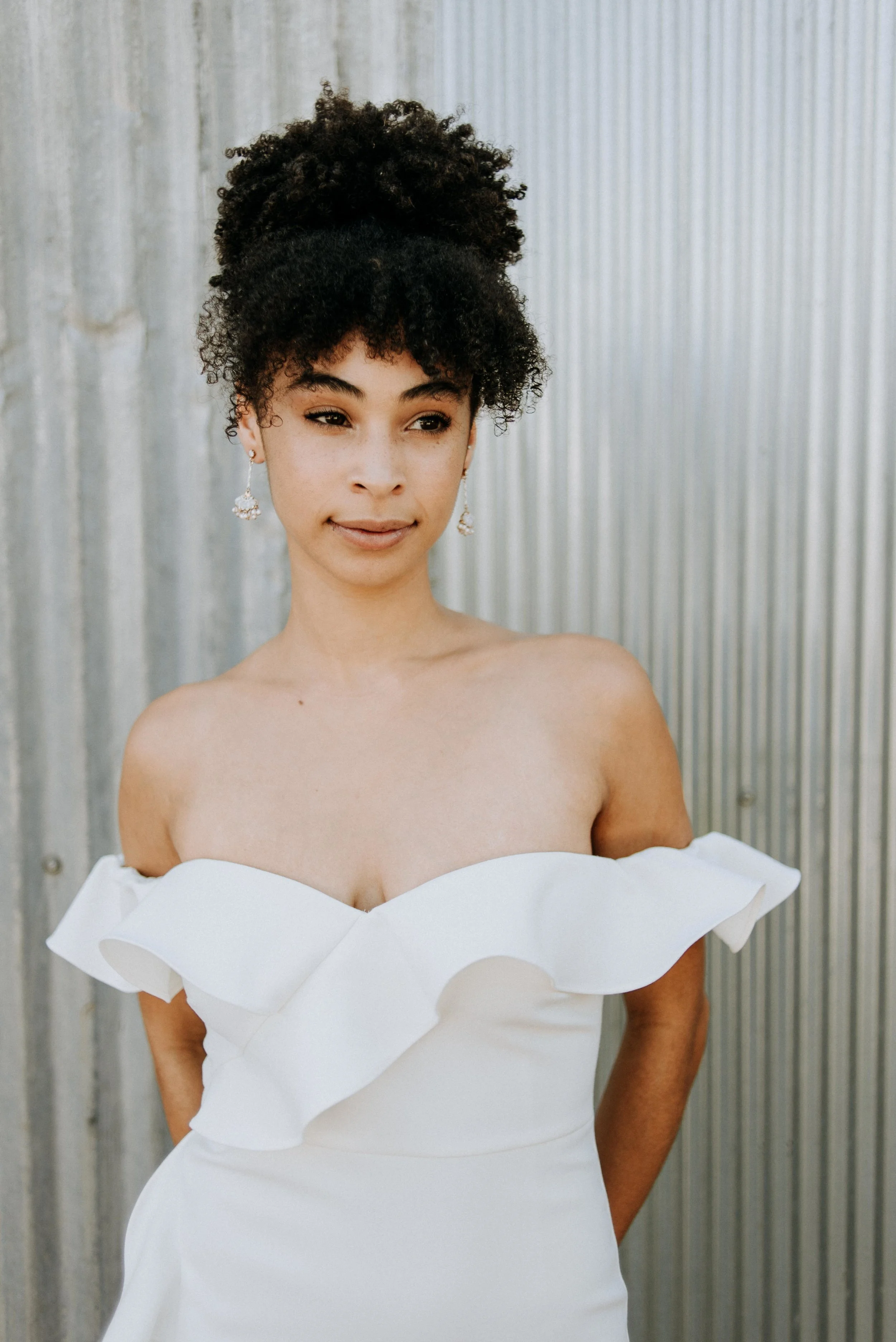 likely miller gown white