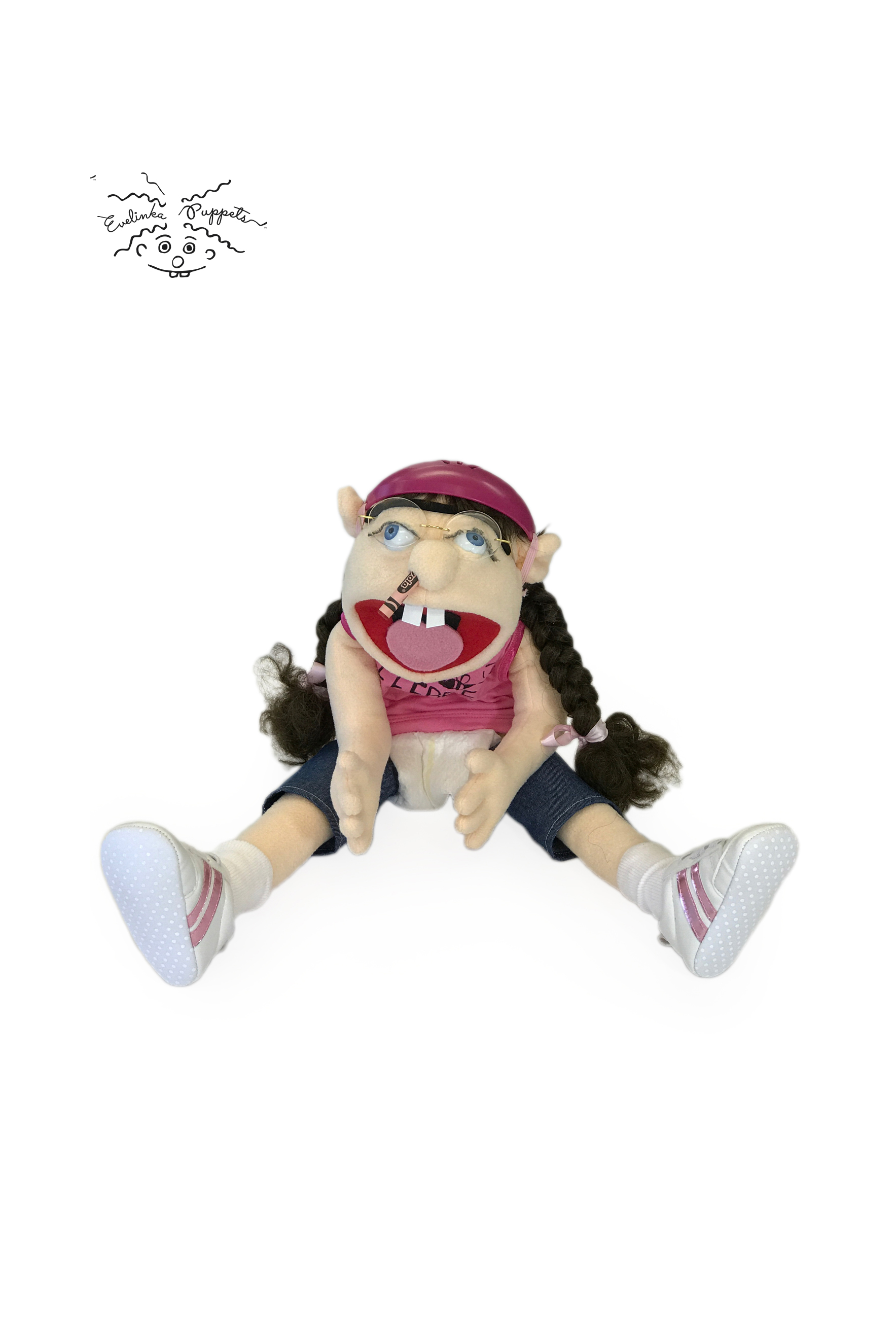 Jeffy/'s Dog Puppet hand made by Evelinka