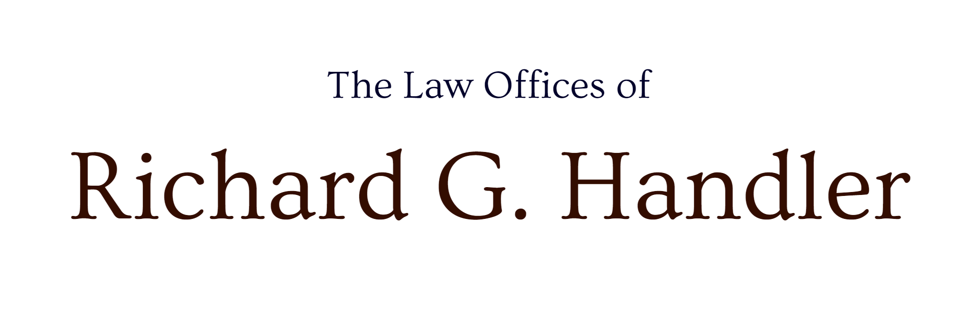 The Law Offices of Richard G Handler
