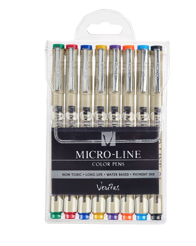 Veritas Set of Micro-Line Color Pens — SUMI Enterprises, LLC