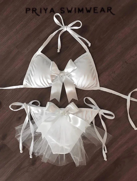 swimsuit veil