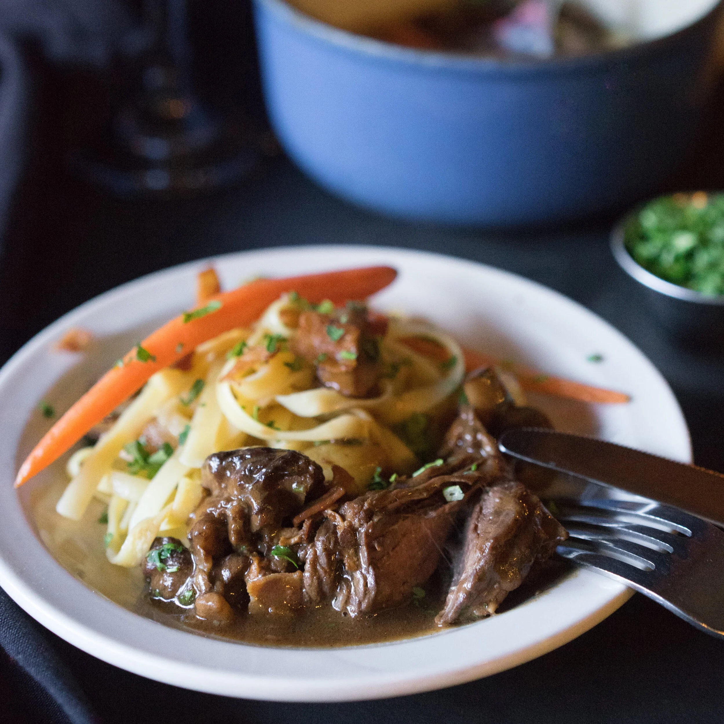 Boeuf Bourguignon Brussels Bistro