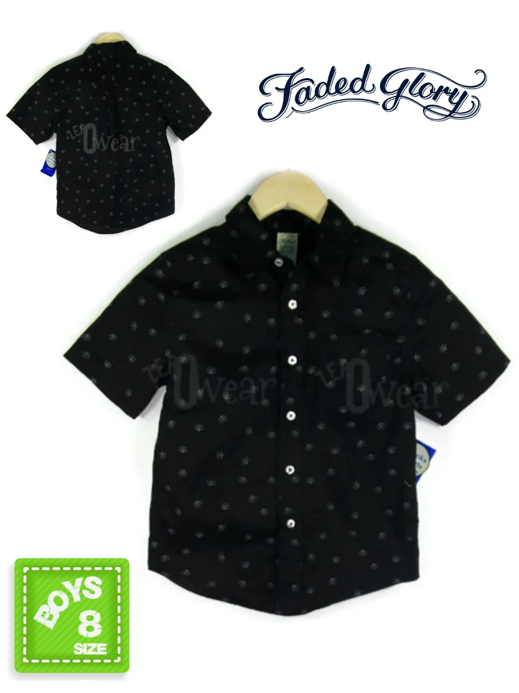 Faded Glory Shirt Zero Wear New Vintage Apparel