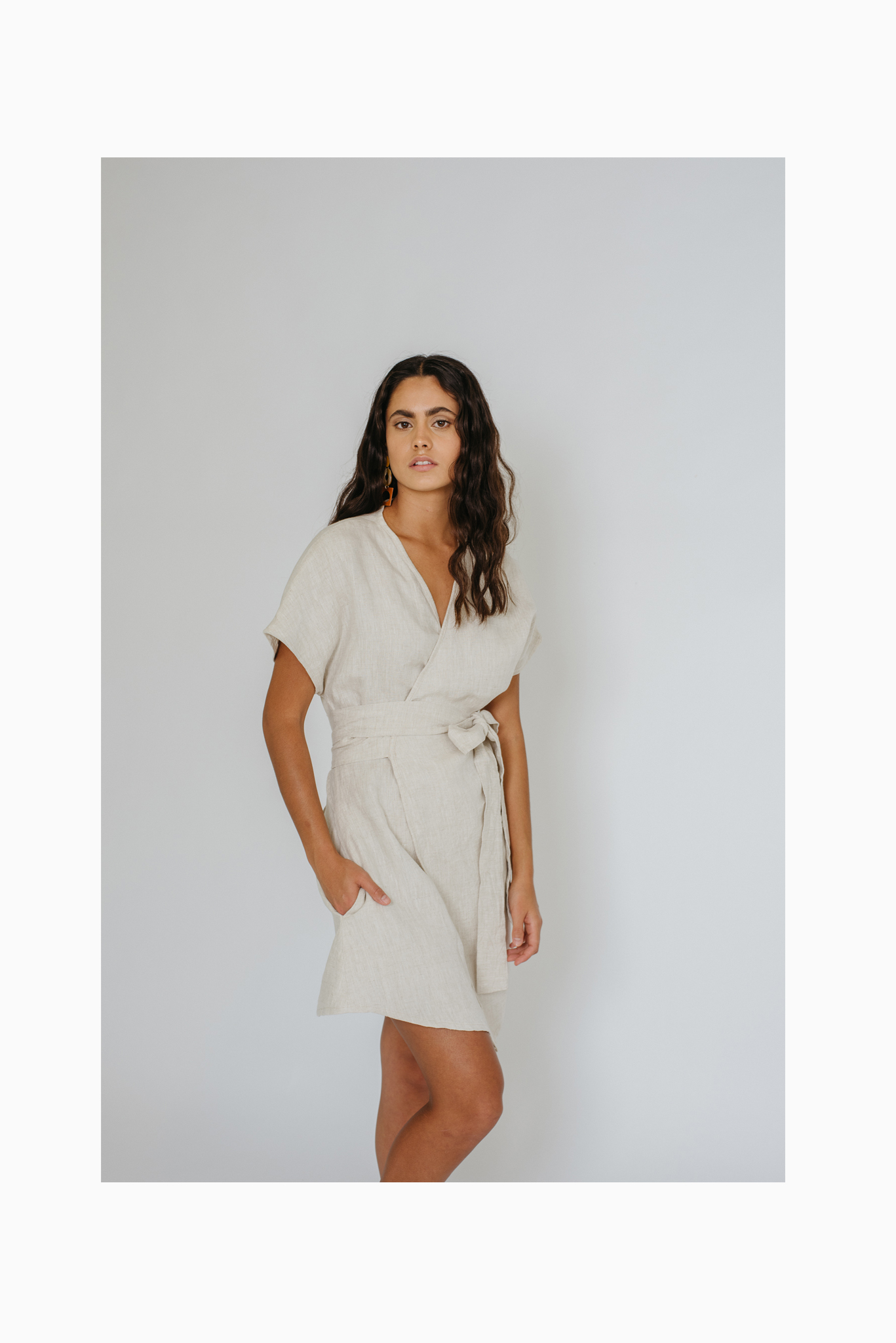 bellbird wrap dress