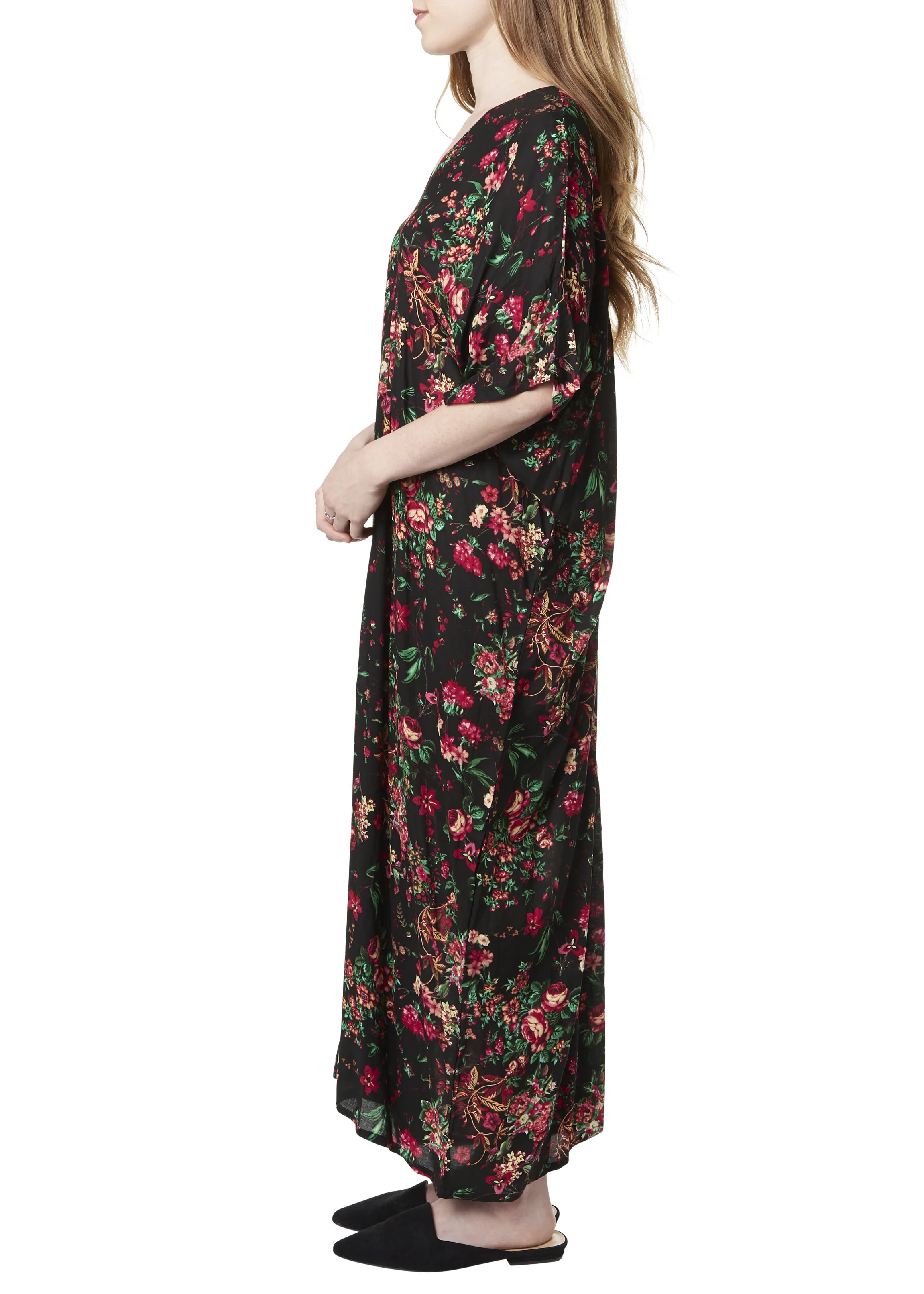 floral caftan
