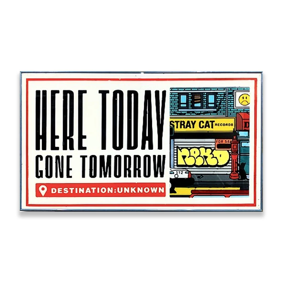 Neko Here Today Gone Tomorroq Last Ones Studio Art Tattoo Mural And Design