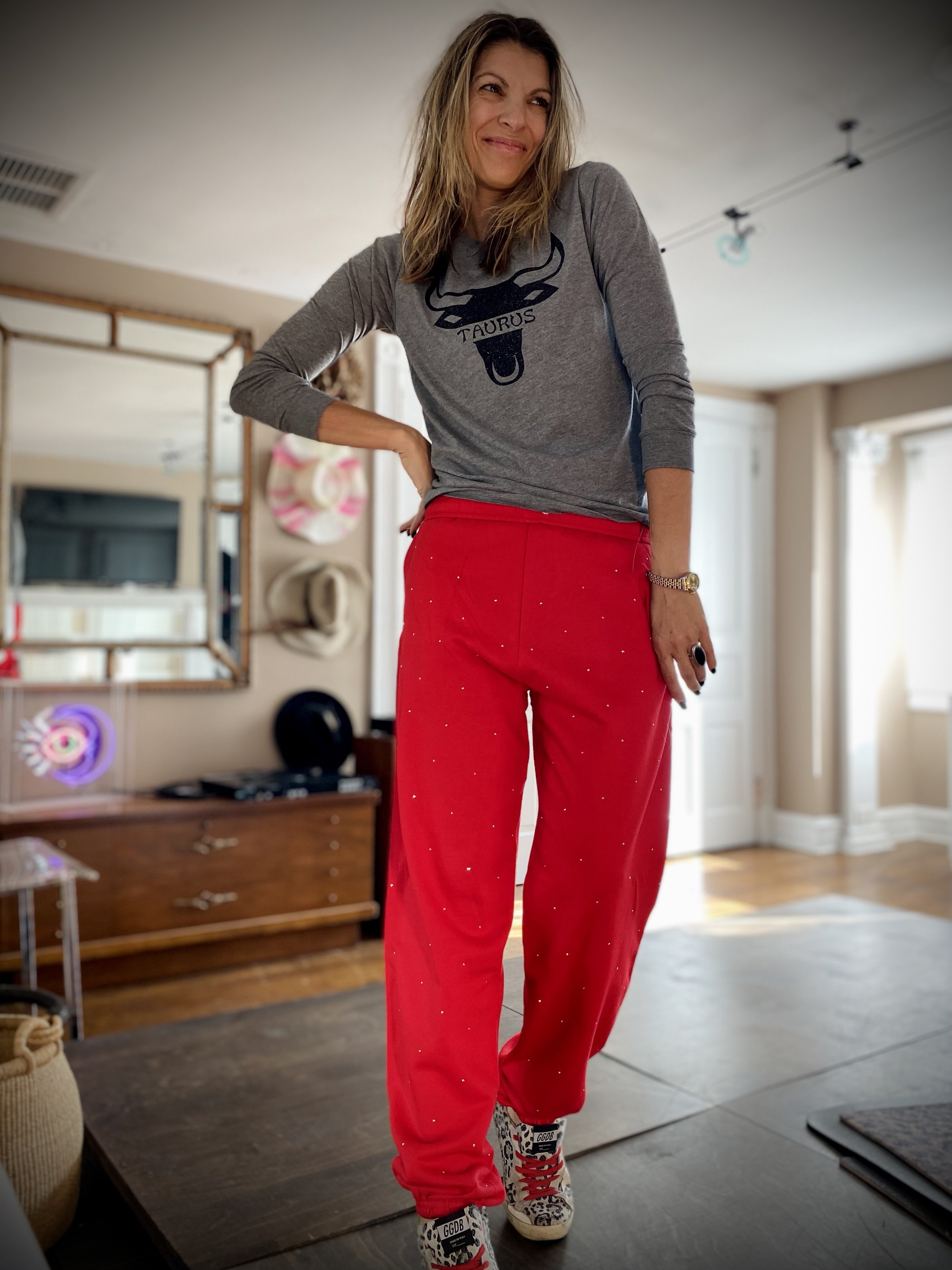 Red Sweatpants — FOR THE LOVE OF ROCKSTARS