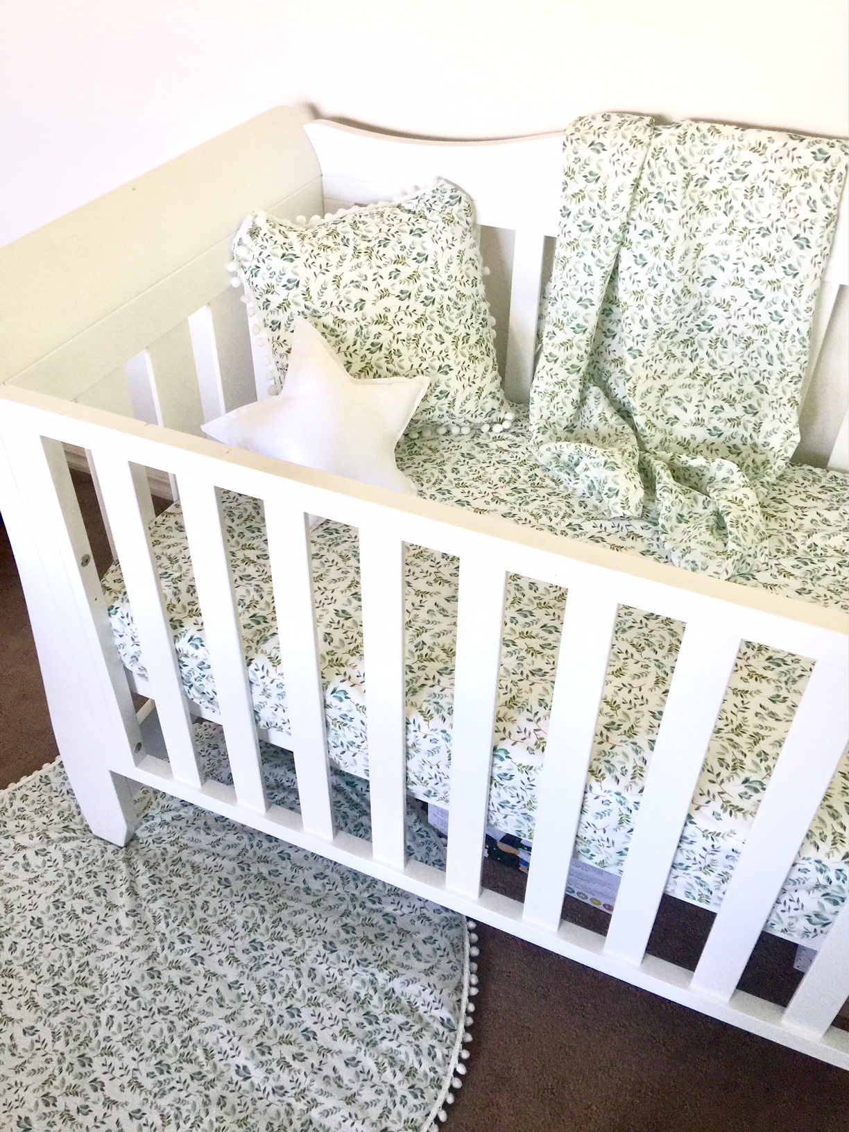 the range cot bedding
