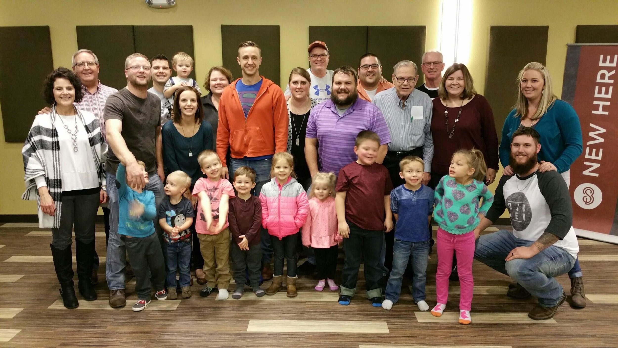 virg with his kids and grandkids