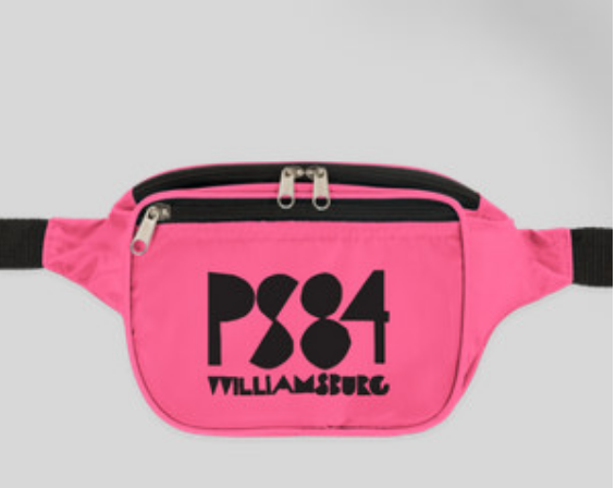 neon pink fanny pack