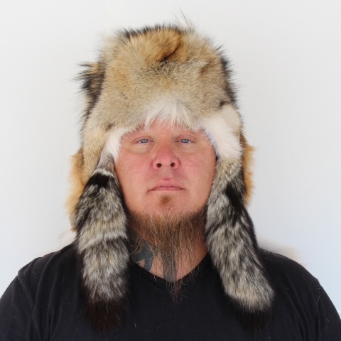 coyote fur hats for sale