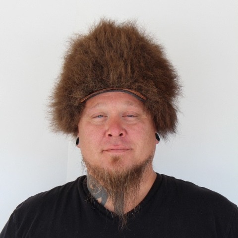 buffalo hair hat