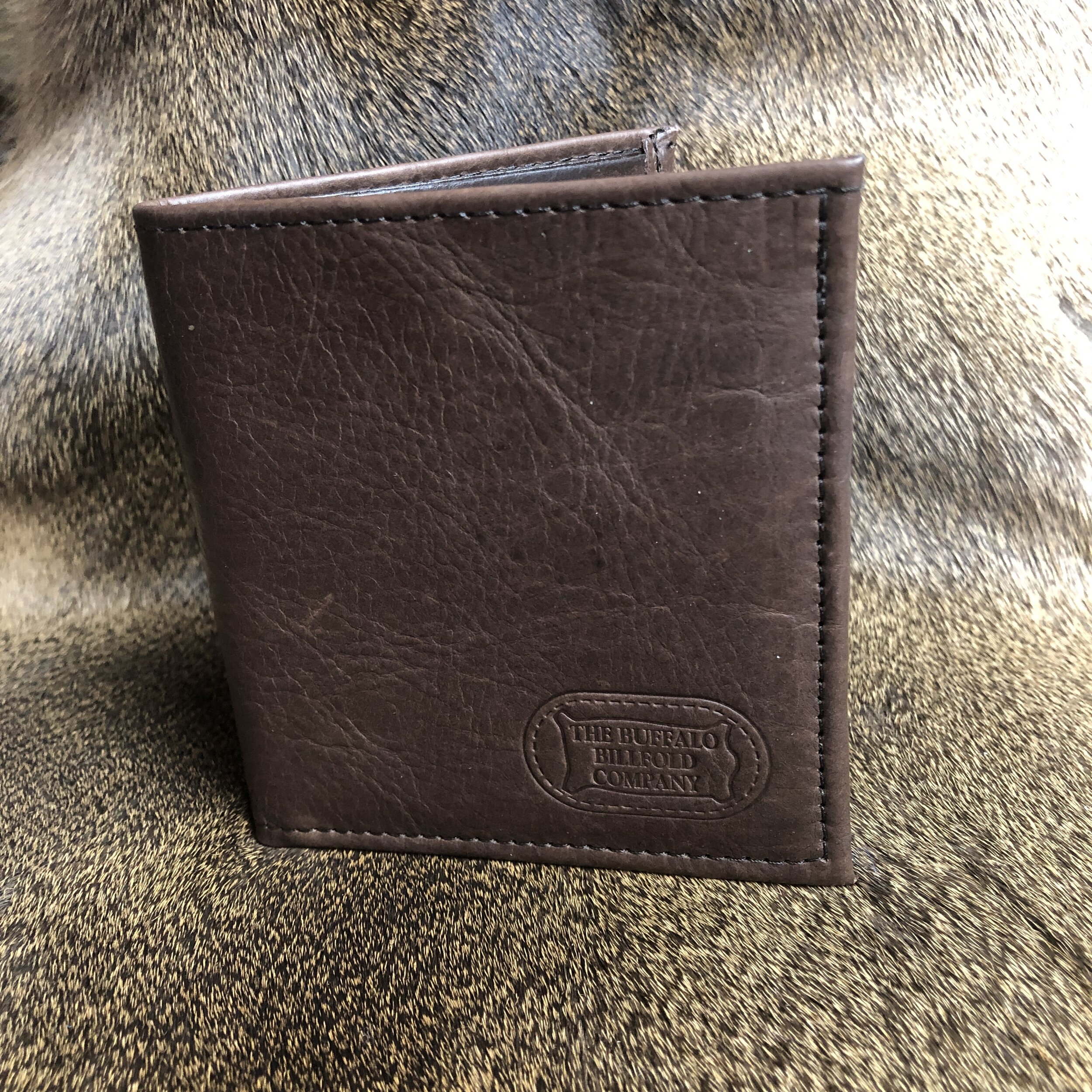 Buffalo Billfold - Mens Leather Bifold - Made in USA
