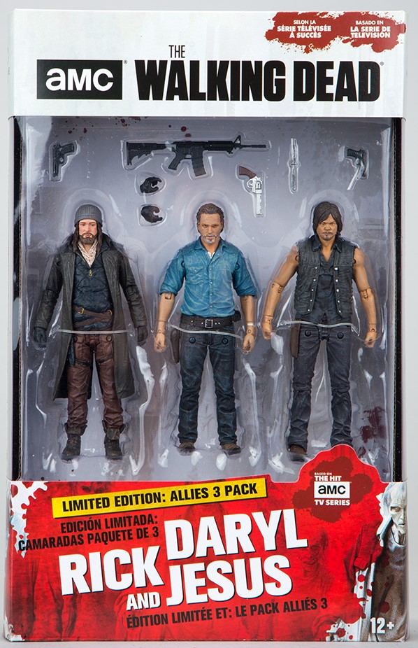 walking dead deluxe figures