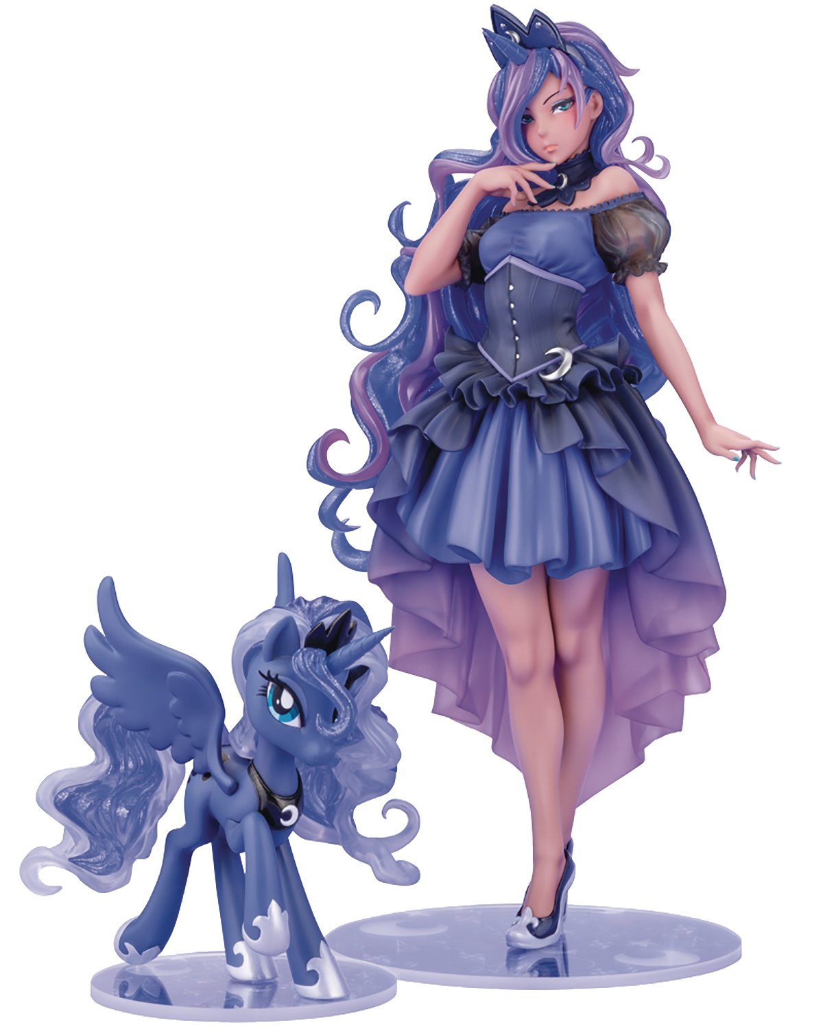 Luna My Little Pony My Little Pony Princess Luna Bishoujo PVC Figure — Infinity & Beyond -  Action Figures, Collectibles, Walking Dead & More