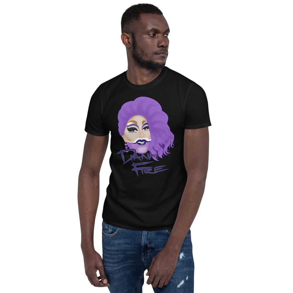 Purple Cartoon T-Shirt — Diana Fire