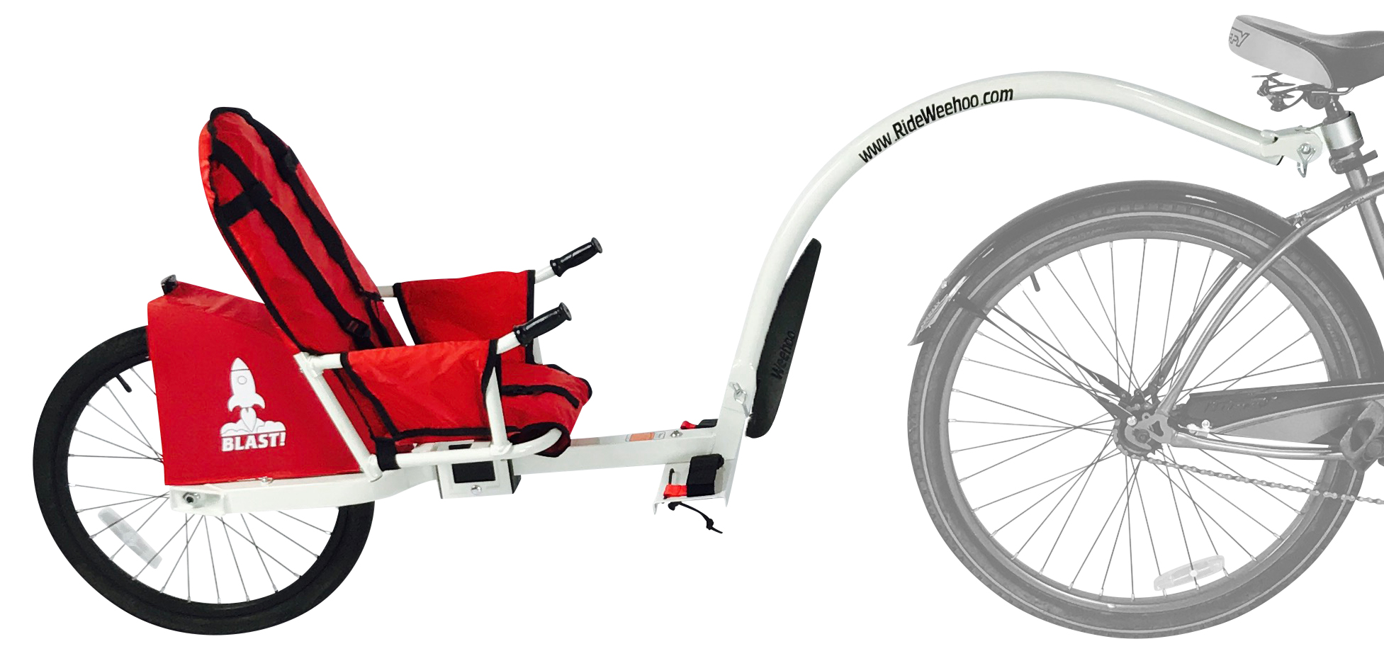 weehoo blast bike trailer