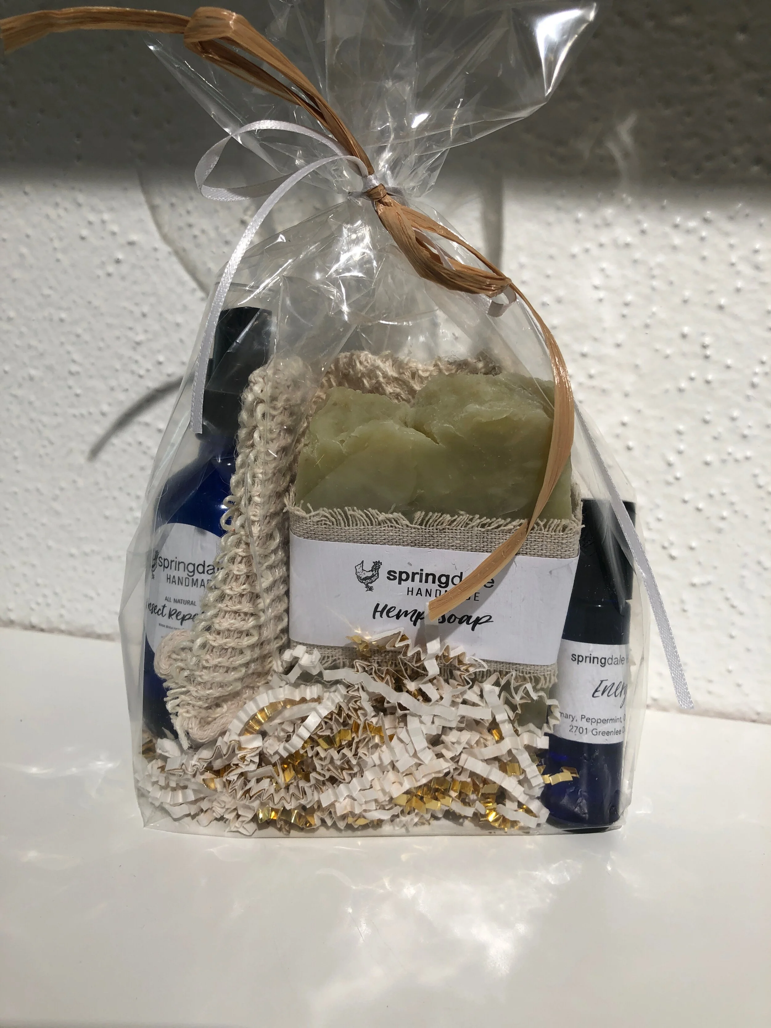 small bottle gift bags