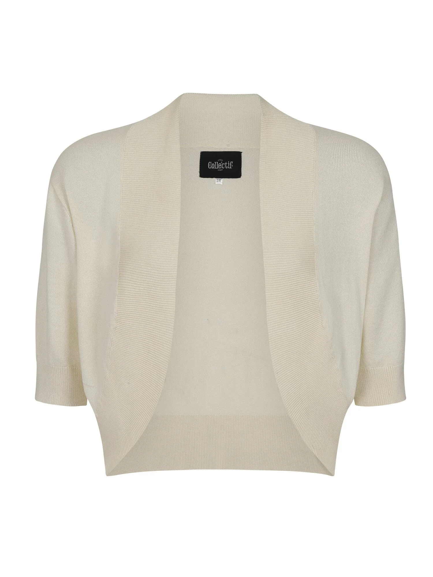 Jeanie Bolero Cardigan - Ivory 