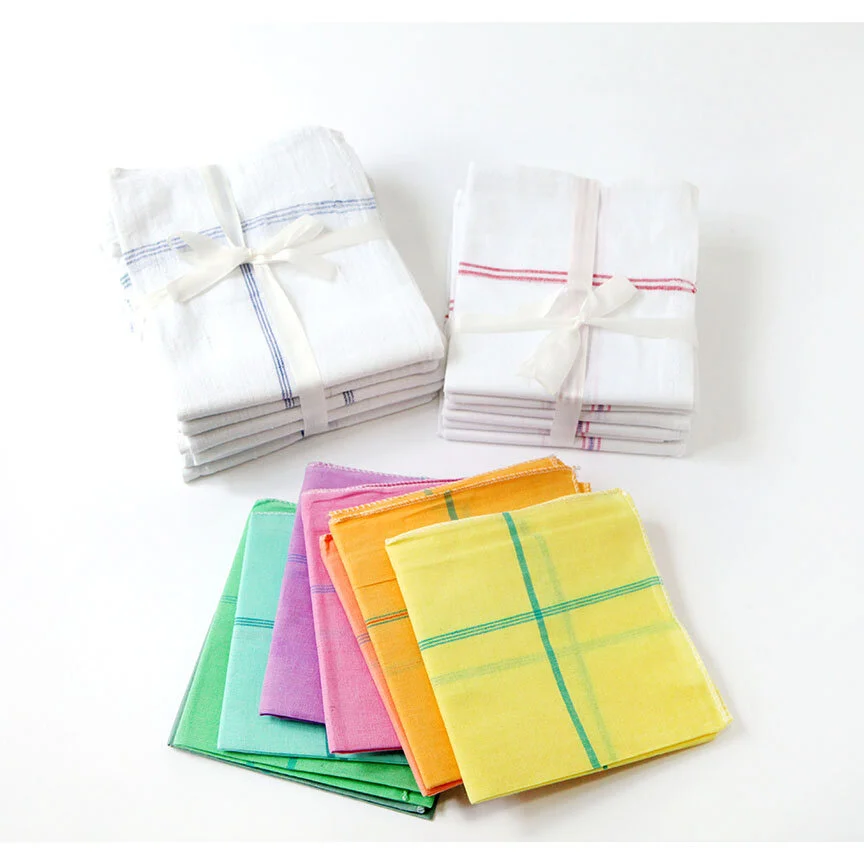 Khadi Napkins Tea Towels set of 6 Layla Brooklyn