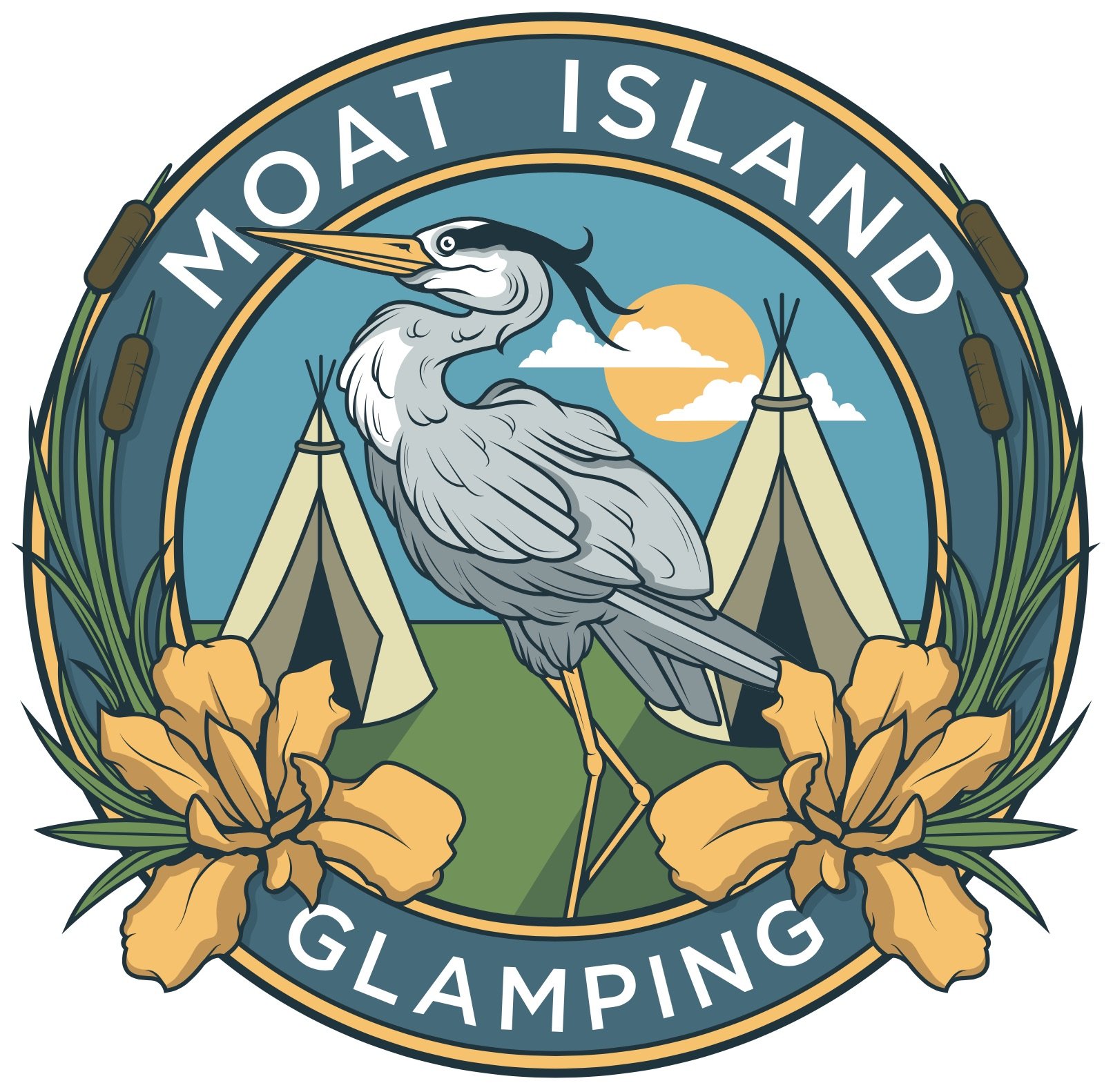 Moat Island Glamping 